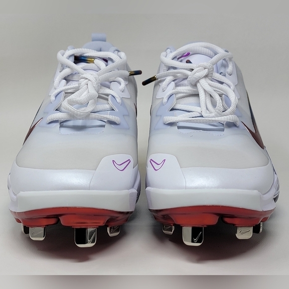 Nike Force Zoom Trout 9 Pro Metal Men's Size 7 Baseball Cleats FB2907-106 New - Picture 7 of 10